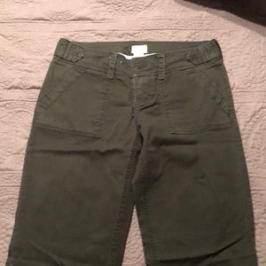 Army green pants